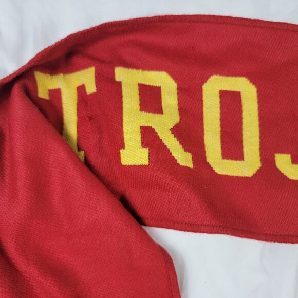 Vintage USC Alumni Trojans Class Of 59 Red And Yellow Scarf College School - Picture 4 of 9